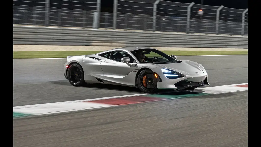 Voiture sportive en mouvement sur circuit automobile, couverture RC circuit assurance